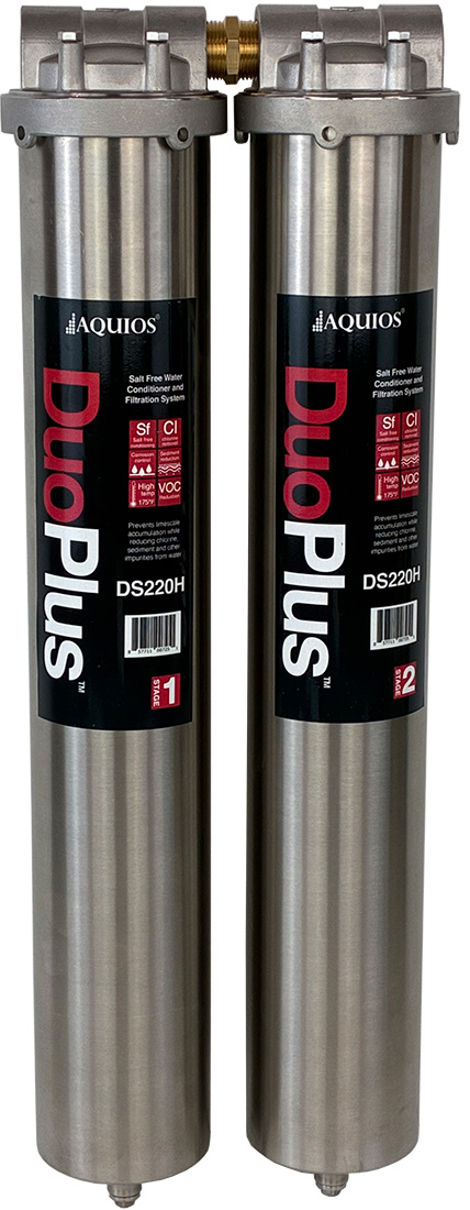 Aquios Duo dual-stage whole-home water system
