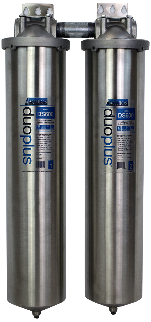 Aquios Duo XL jumbo dual-stage water system