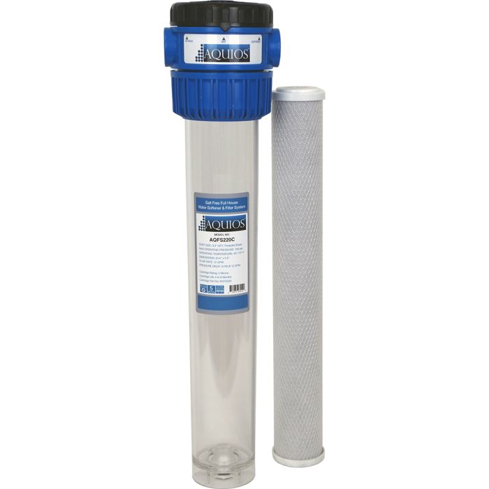 Aquios® AQFS220C Salt Free Water Softener and Filter System