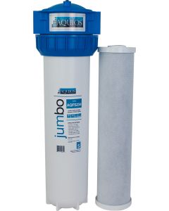 Aquios® AQFS234 Jumbo Salt Free Water Softener & Filter System, 5 Micron