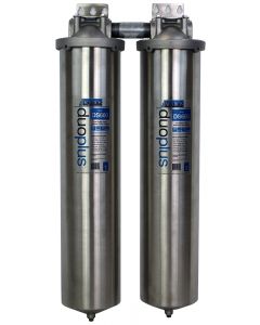 Aquios® DS600S Jumbo Stainless Steel Salt-Free Water Conditioner & Filter System